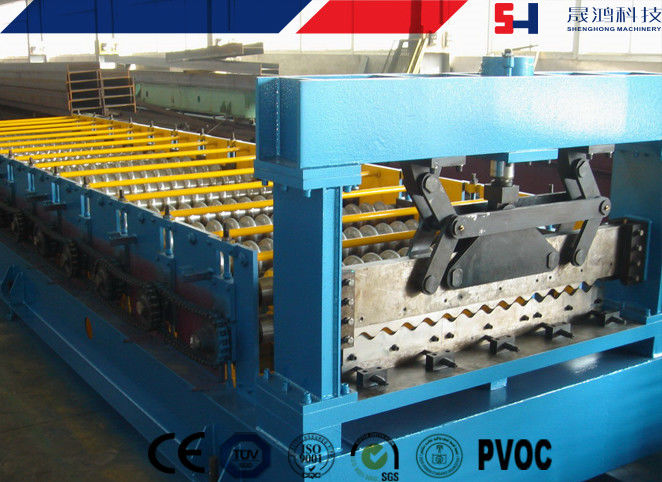 High Speed Automatic Roll Forming Equipment Precision For Glazed Tile Making
